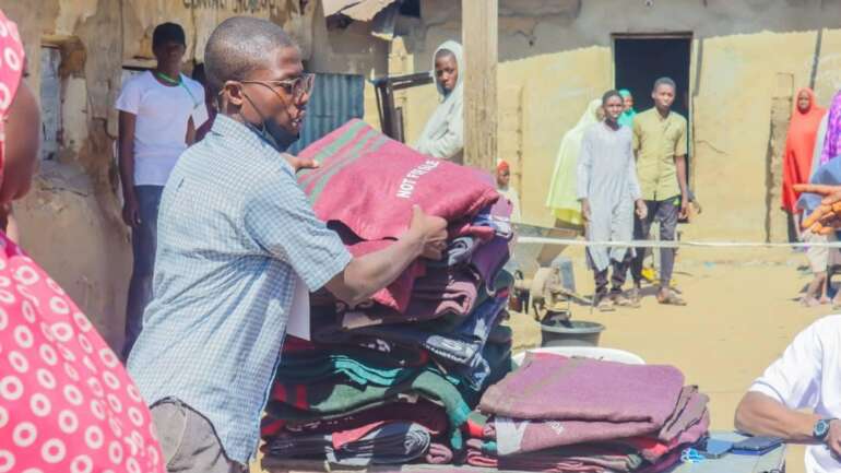 Distribution of Non food items to identified IDPs residing within Gusau Metropolis