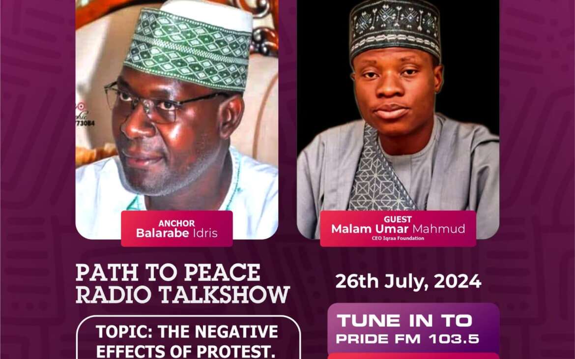 A phone in program at Pride FM Gusau