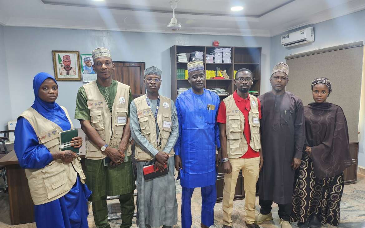 Project Team of Path to Peace, led by Project Manager Umar Mahmu