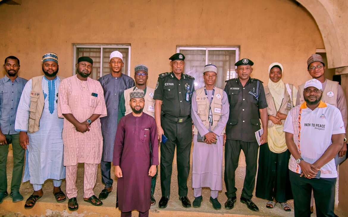 PathToPeace project team with support from LEAP Africa through the Naijayouthfund visited the Nigeria Police Force…