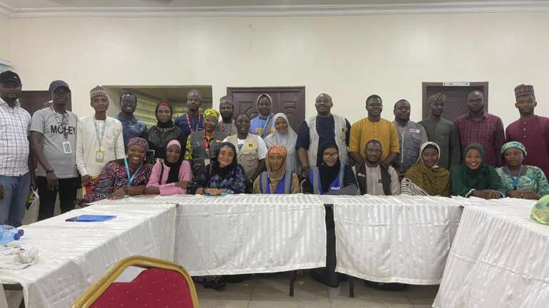 A two-days training on Protection and Protection Laws, organized by (IRC)