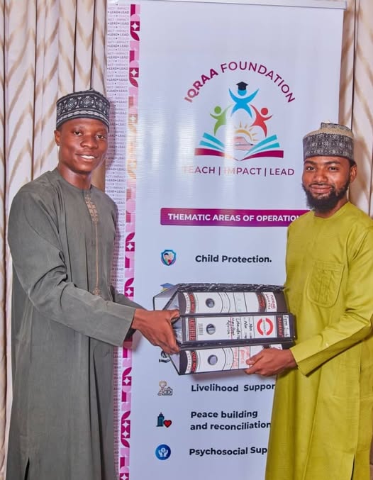 Isah Hamisu, our new CEO at IQRAA Foundation!