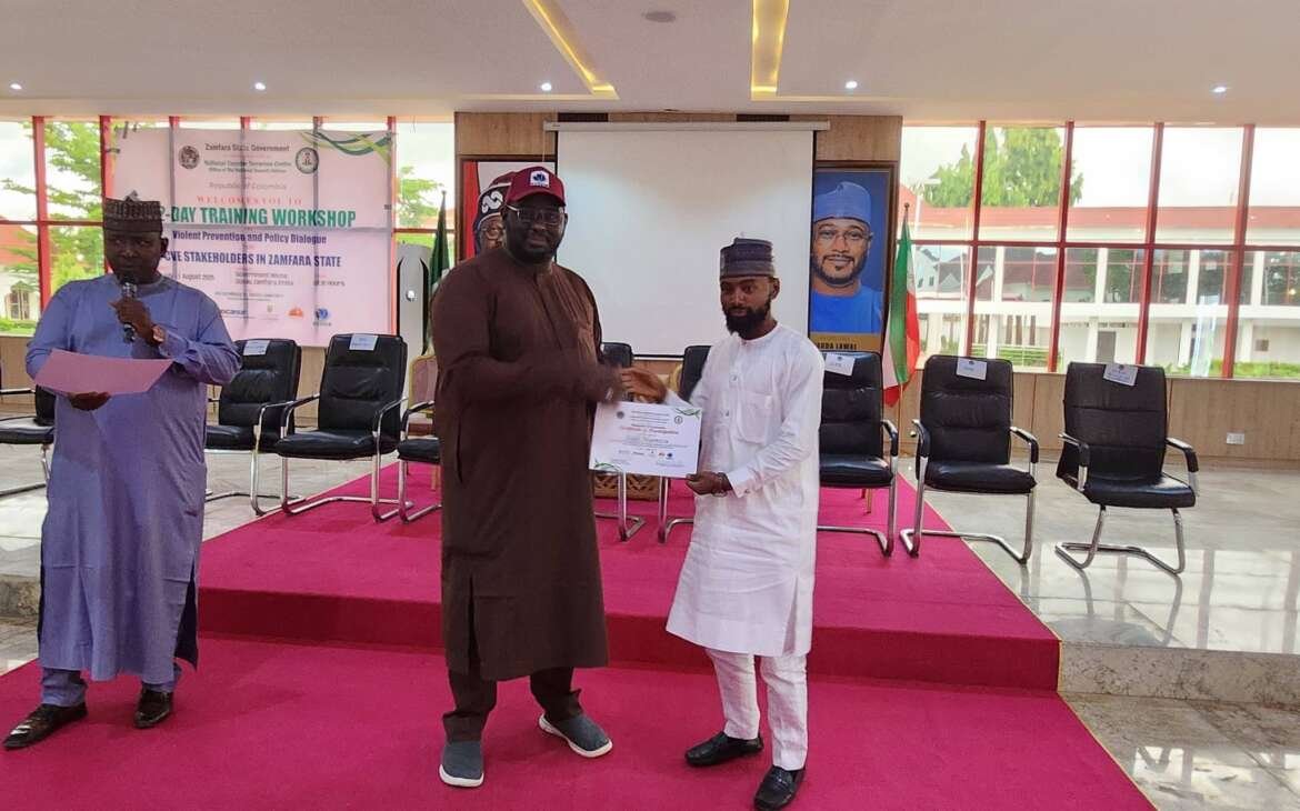 stakeholders training on Preventing and Countering Violent Extremism (PCVE)